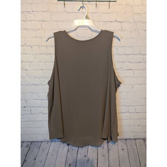 Lisa Rinna Collection flowy chiffon blouse 3x - Picture 2 of 3